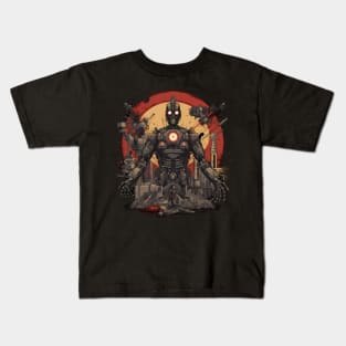 Artificial Intelligence AI Singularity Cyborg Robot Kids T-Shirt